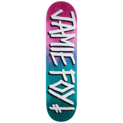 Plateau skate DEATHWISH SKATEBOARDS Gang Name Jf Teal 8.125