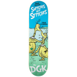 Plateau skate DGK SKATEBOARDS Stitches Vaughn 8.1