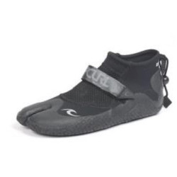chausson néoprène REEFER LOW 1,5 mm Split  RIP CURL  Noir/Charcoal
