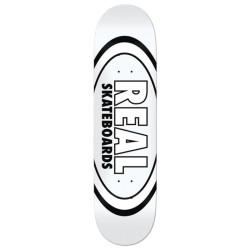 Plateau skate REAL SKATEBOARDS Team Classic Oval 8.38