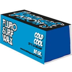 Wax Surf NEON SURF WAX COOL/ COLD inf 21C BBGUM BUBBLE GUM