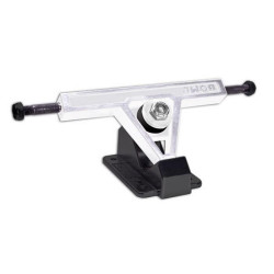 Truck Skateboard BOMB Truck Deluxe White Black 180mm