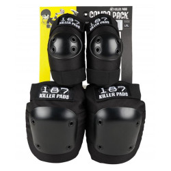 Set de protection coudière et genouillère 187 Combo Pack Knee & Elbow Black