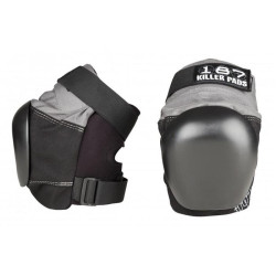 Genouillère 187 Pro Derby Knee Gray/Black