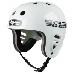 Casque Wakeboard, Kitesurf et Windsurf PRO-TEC FullCut Water Gloss White