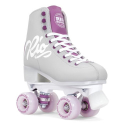 Roller quad RIO ROLLER Script  Grey/Purple