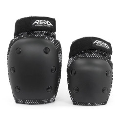 Set de protection double REKD Youth Heavy Duty  Black/Grey