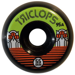 Roues skate DARKROOM (x4) Triclops Night Rider Noir 95A 55mm