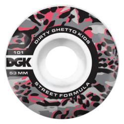 Roues skate DGK SKATEBOARDS (x4) Static Blanc 101A 53mm