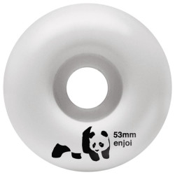 Roues skate ENJOI (x4) Whitey Panda Blanc 53mm