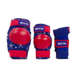 Set de protection SFR ROLLER Star Red/Blue