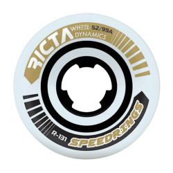 Roues skate RICTA (x4) Speedrings Slim Blanc 99A 52mm