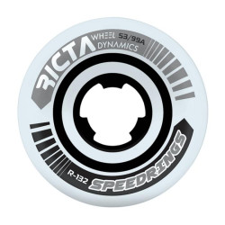 Roues skate RICTA (x4) Speedrings Wide Blanc 99A 53mm