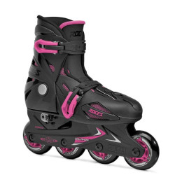 Roller ROCES roller orlando 3 noir/rose