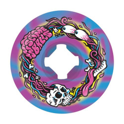 Roues skate SLIMEBALLS (x4) Brains Bleu 99A 54mm