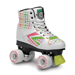 Roller quad ROCES kolossal blanc/vert