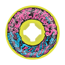 Roues skate SLIMEBALLS (x4) Vomit Mini9 Jaune 97A 54mm