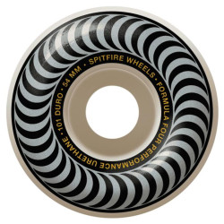 Roues skate SPITFIRE (x4) F4 Classics Blanc 101D 54mm