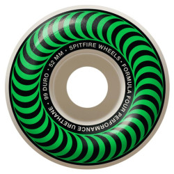 Roues skate SPITFIRE (x4) F4 Classics Blanc 99D 52mm