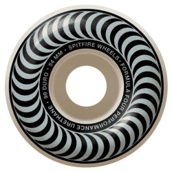 Roues skate SPITFIRE (x4) F4 Classics Blanc 99D 54mm