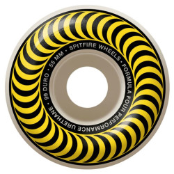 Roues skate SPITFIRE (x4) F4 Classics Blanc 99D 55mm