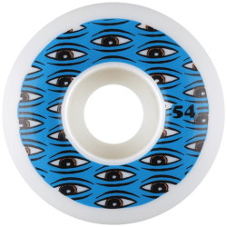 Roues skate TOY MACHINE (x4) All Seeing Blanc 100A 54mm