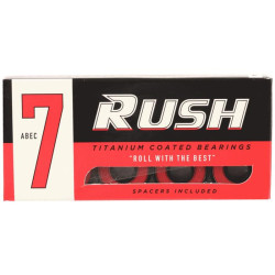 Roulements skate RUSH Abec 7 Rouge