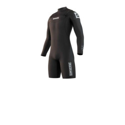 Combinaison néoprène MYSTIC Star Longarm Shorty 3/2mm Double Fzip Black