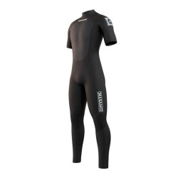 Combinaison néoprène MYSTIC Brand Shortarm 3/2mm Bzip Flatlock Black