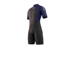 Combinaison néoprène MYSTIC Brand Shorty 3/2mm Bzip Flatlock Night Blue