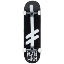 Skate DEATHWISH SKATEBOARDS Gang Logo Noir/Blanc 8.5