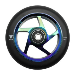 Paire de roues trottinette TRIGGER 5 spokes  110mm