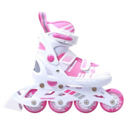 Rollers Enfant Ajustables TEMPISH Misty Duo Blanc