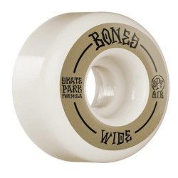 Roues skate BONES (x4) Spf Wide Blanc 81B