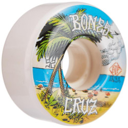 Roues skate BONES (x4) Stf V2 Cruz Buena Vida Blanc 103A