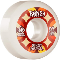 Roues skate BONES (x4) Stf V5 Retros Sidecut Orange 103A