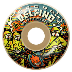 Roues skate SPITFIRE (x4) F4 Delfino Clsc Blanc 99D