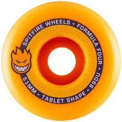 Roues skate SPITFIRE (x4) F4 Tablet Neon Orange 99D