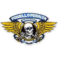 Stickers POWELL PERALTA Winged Ripper Dc 5 (20 Pk) Bleu