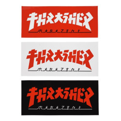 Stickers THRASHER (Pack De 25) Godzilla Rectangle