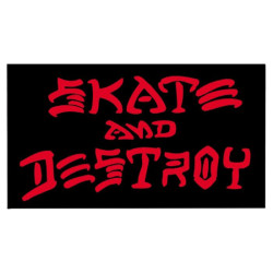 Stickers THRASHER (Pack De 25) Skate And Destroy Medium