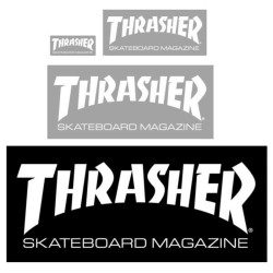 Stickers THRASHER (Pack De 25) Skate Mag Super
