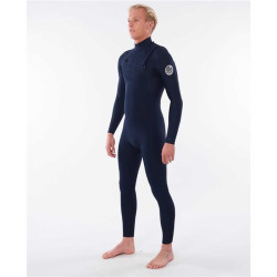 Combinaison intégrale RIPCURL Dawn Patrol Performance Chest Zip 5/3 Navy