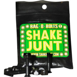 Visserie Skateboard SHAKE JUNT Visserie  Jeu De 8 Vis  Allen 0.875 Black
