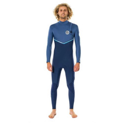 Combinaison intégrale RIPCURL Flashbomb 5/3 Zip Free Blue