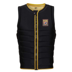 Gilet impact MYSTIC The Dom Front Zip Black / Yellow