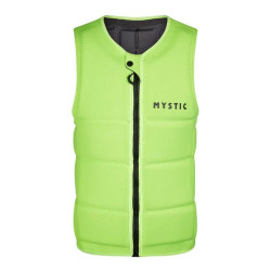 Gilet impact MYSTIC Brand Front Zip CE Flash Yellow
