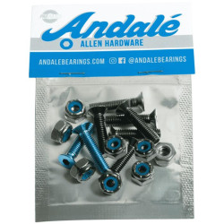 Visserie skate ANDALE Allen 0.75 Pouce Bleu