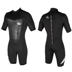Combinaison shorty SOORUZ Fighter 2/2mm Back Zip Black