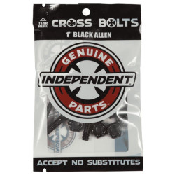 Visserie skate INDEPENDENT Gp Allen 1 Pouce Noir